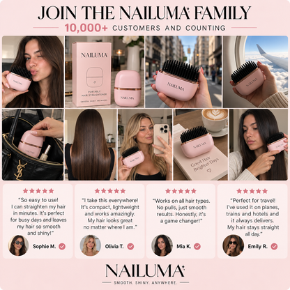 Nailuma Pocket Hair Straightener